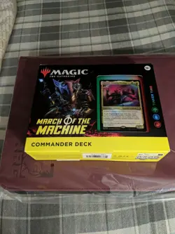 MTG March Of The Machine Gimbal Gremin Prodigy Commander Deck - Image 1