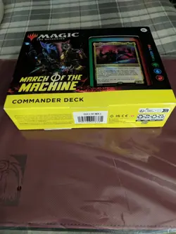 MTG March Of The Machine Gimbal Gremin Prodigy Commander Deck - Image 4