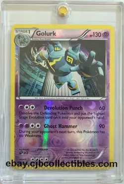 Pokemon GOLURK 59/124 Reverse Holo Rare Dragons Exalted - Light Play 🍒 - Image 1