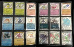 Pokemon SV02 Paldean Fates - Baby Shiny and Full Art Shiny 18 Card Lot - Image 1