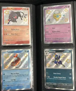 Pokemon SV02 Paldean Fates - Baby Shiny and Full Art Shiny 18 Card Lot - Image 3