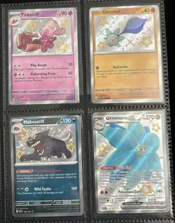 Pokemon SV02 Paldean Fates - Baby Shiny and Full Art Shiny 18 Card Lot - Image 4