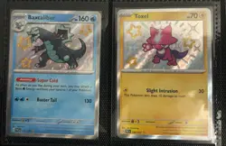 Pokemon SV02 Paldean Fates - Baby Shiny and Full Art Shiny 18 Card Lot - Image 5