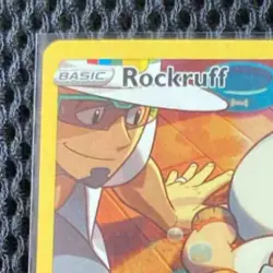 2022 Pokemon Sword & Shield Silver Tempest Rockruff #TG07/TG30 Trainer Holo - Image 3