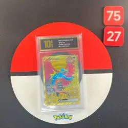 Pokemon TCG S-Chinese Roaring Moon ex CSV6C 161/128 UR Grade10 - Image 1