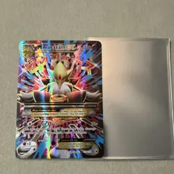 Pokemon M Alakazam EX Full Art Ultra Rare Holo 118/124 Fates Collide 210 HP - Image 1