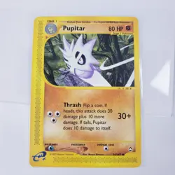 Pupitar 56/147 Aquapolis Non-Holo Pokemon Card TCG - Image 1