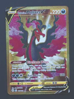 Galarian Moltres V 183/172 - Brilliant Stars Pokemon TCG - NM - Image 1