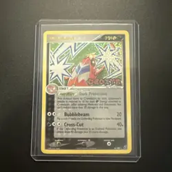 2005 Pokemon Crawdaunt Holo Ex Deoxys 6/107 - Image 1