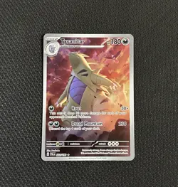 Pokemon Tyranitar 222/193 Sv02: Paldea Evolved Holo Illustration Rare Gold LP - Image 1