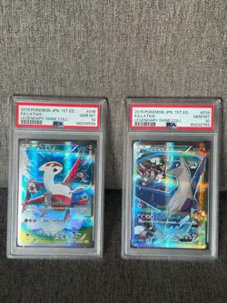 PSA 10 Latios & Latias 018/019 Set Legendary Shine Collection Japanese Pokemon - Image 1