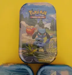 Lot of 3 New Pokemon TCG Mega Evolutions Ascended Heroes Mini Tins Free Shipping - Image 2