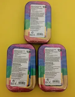 Lot of 3 New Pokemon TCG Mega Evolutions Ascended Heroes Mini Tins Free Shipping - Image 5