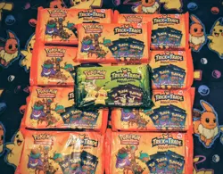 🔥Lot Pokemon 2024Trick Or Trade x9 & x1-2023 BOOster Bundle-10 sealed packages - Image 1