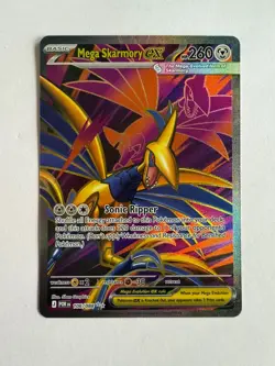 Mega Skarmory ex 106/088 Ultra Rare Full Art Holo | Pokemon Perfect Order - Image 1