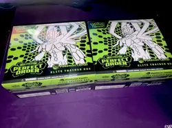Pokemon TCG Perfect Order Pokemon Center ETBs x2 - Image 1
