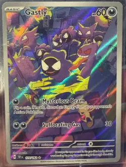 Pokemon TCG Gastly Scarlet & Violet Temporal Forces 177/162 IR NM/MT English - Image 1