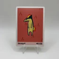 Lavaquil (Quilava) #156 - Gen 2 Pookiemoot Fan Art - Pokemon - Image 1