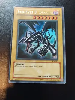 2003 SDJ 001 Red-Eyes B. Dragon Ultra Rare Yu-Gi-Oh! - Image 3