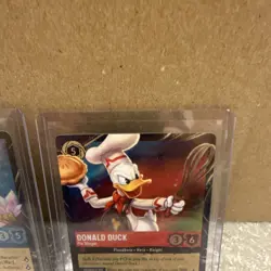Disney Lorcana Magical Places Epcot 2026 Rapunzel & Donald Duck Promo Set Of 2 - Image 4