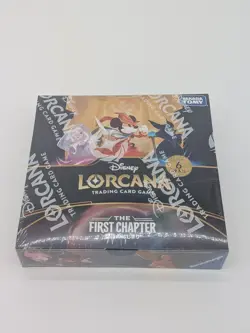 Disney Lorcana First Chapter Booster Box Japanese New Sealed - Image 1