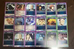 Union Arena Solo Leveling Release Event Stamp Lot (18) Foil Stamped Promos - Image 1