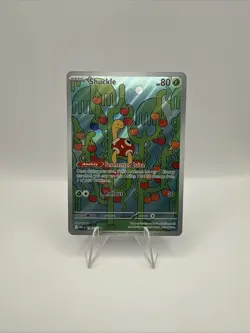 Pokemon TCG Shuckle Holo Mega Evolution Illustration Card 136/132 - Image 1