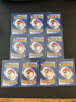 Pokemon Neo Destiny Lot (10 Cards) WOTC 2002 /105 Houndour Girafarig Mantine - Image 2