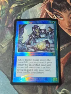 Trinket Mage Retro Foil Time Spiral Remaster Near Mint (NM) Never Played MTG - Image 2
