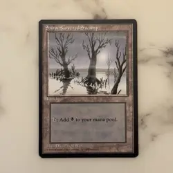 Snow-Covered Swamp VLP Ice Age 1995 MTG Magic the Gathering TCG - Image 1