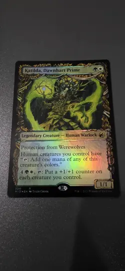 Katilda, Dawnhart Prime, Innistrad: Midnight Hunt, NM Showcase Foil - Image 1