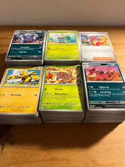 Assorted Mini Tins & 2000+ Pokemon Scarlet & Violet Bulk - DR, WF, BB & 151 - Image 2
