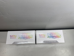 2 Pokemon TCG Prismatic Evolutions ETB Elite Trainer Boxes NEW Factory Sealed - Image 2