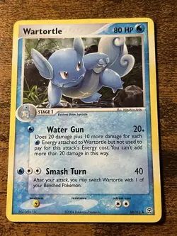 Wartortle 50/112 EX FireRed & LeafGreen Reverse Holo Pokemon Card - Image 1