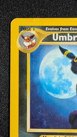 Pokemon - Umbreon 13/75 Holo - Neo Discovery - Rare Holo Bleed Misprint Error! - Image 4