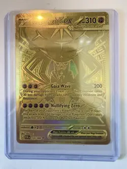 Pokemon TCG Perfect Order Mega Hyper Rare Mega Zygarde Ex 124/088 Near Mint - Image 1