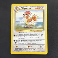 Pidgeotto 022/102 Base Set Regular Pokemon - Image 1