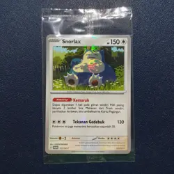 Snorlax Master Ball & Poke Ball 117/SV-P Tournament Winner Pokemon Indonesia - Image 4