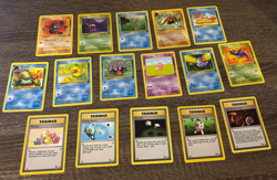 Pokemon Fossil Unlimited Complete Common/Uncommon Set, See Photos! - Image 3