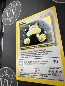 Pokemon TCG Snorlax Jungle 11/64 Holo Unlimited Holo Rare (Free Shipping) - Image 2