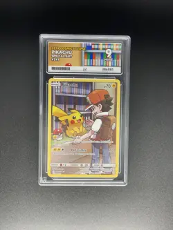 ACE 9 MINT Pikachu 241/236 Secret Rare Holo Cosmic Eclipse 2019 Pokemon TCG - Image 1