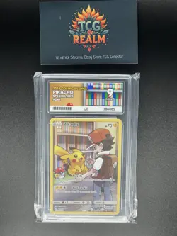 ACE 9 MINT Pikachu 241/236 Secret Rare Holo Cosmic Eclipse 2019 Pokemon TCG - Image 3