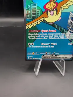 Pidgeot ex 225/197 SIR Special Illustration Rare Pokemon Obsidian Flames NM - B - Image 5