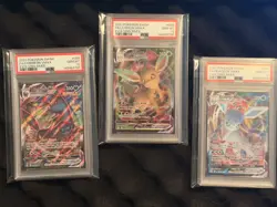 Umbreon Leafeon Glaceon Vmax SEQUENTIAL PSA 10 Evolving Skies Pokemon - Image 1