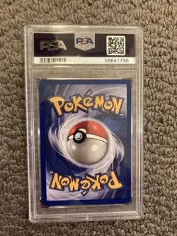 2000 TEAM ROCKET 1ST EDITION 20 DARK BLASTOISE RARE PSA 8 POKEMON - Image 2