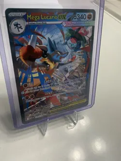 Pokemon TCG Mega Lucario EX 179/132 Mega Evolution - Image 2
