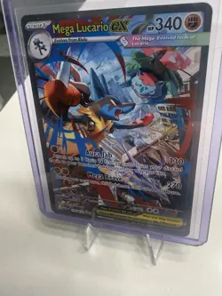 Pokemon TCG Mega Lucario EX 179/132 Mega Evolution - Image 3