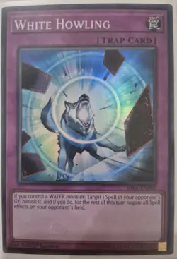 YuGiOh White Howling Super Rare 1st Edition RIRA-EN096 - Image 1
