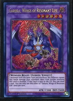 Garura, Wings of Resonant Life - RA02-EN024 - Secret Rare - 1st Edition Yugioh - Image 1