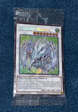 Chibi 5D's Legendary Decks Secret Rare Stardust Dragon Black Rose Akiza Yugioh - Image 1